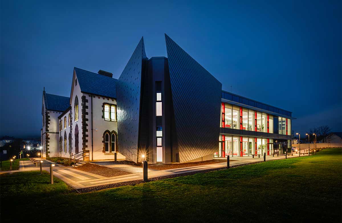 Exterior Building lighting Photography