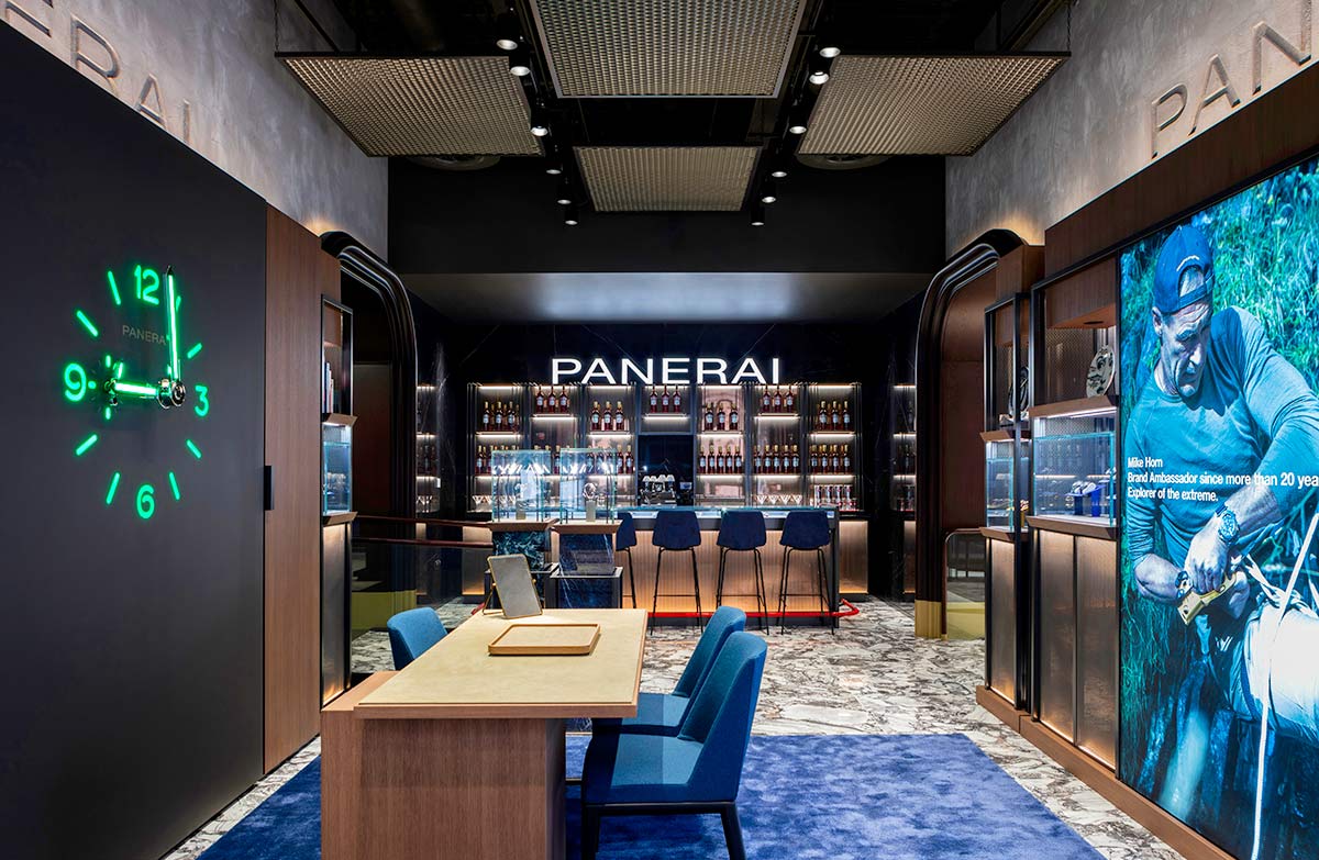 The Panerai Showroom at Paul Sheeran Jewellers in Dublin