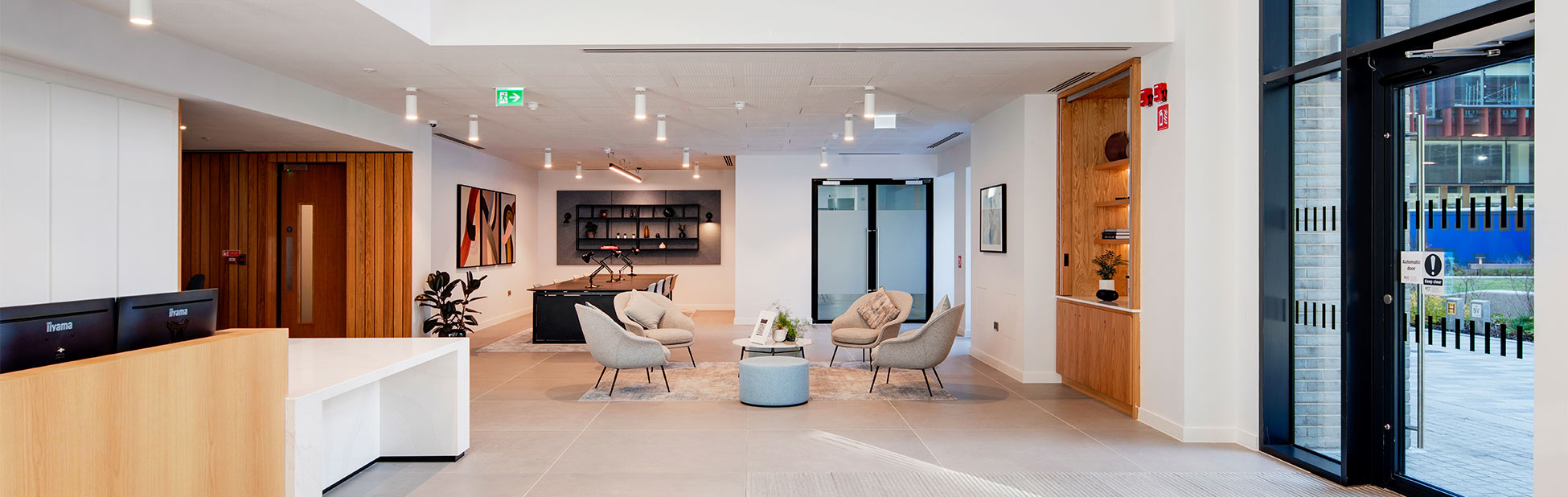 Lobby and receptoion area at Coopers Cross Dublin