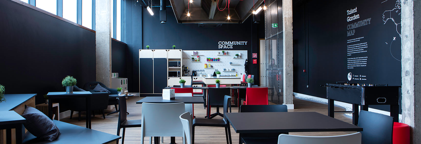 Co working office space at Talent Garden in Dublin